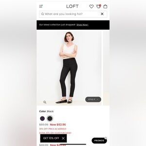 Ann Taylor the Sutton skinny size 18 curvy